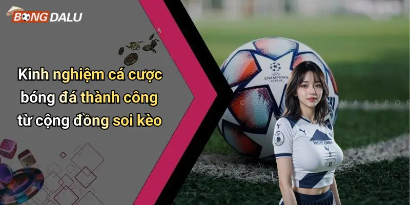 Kinh nghiệm cá cược bóng đá thành công từ cộng đồng soi kèo