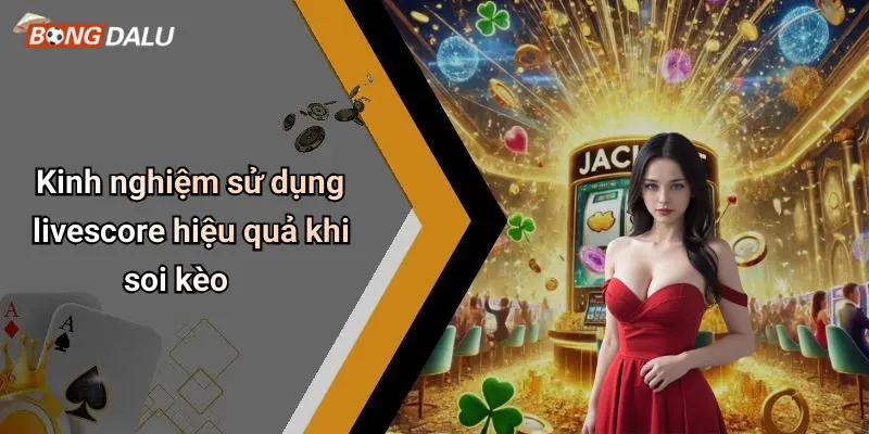 Kinh nghiệm sử dụng livescore hiệu quả khi soi kèo