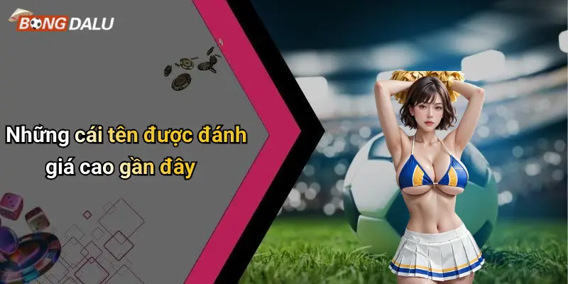 Những cái tên được đánh giá cao gần đây