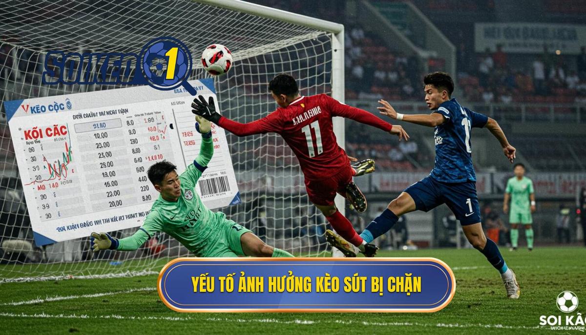 2. Phân tích các yếu tố ảnh hưởng cốt lõi đến Kèo cược tổng số lần sút bóng bị chặn