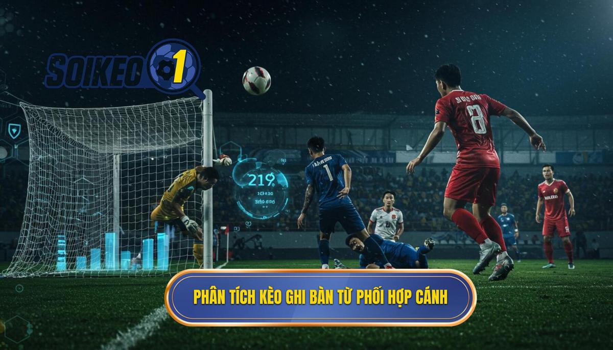 Phân tích đa chiều các yếu tố ảnh hưởng đến Kèo cược đội ghi bàn từ tình huống phối hợp cánh