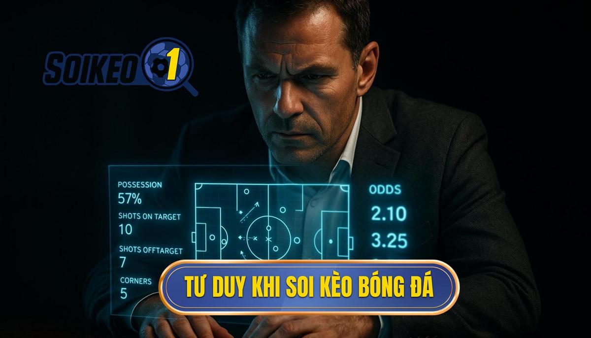 Tư duy đúng đắn khi thực hiện hướng dẫn soi kèo bóng đá