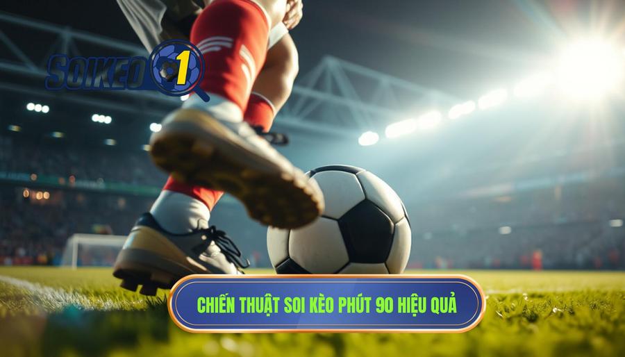 Chiến thuật soi kèo phút 90 hiệu quả