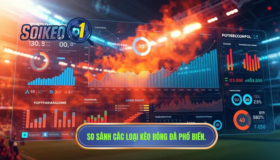 So sánh các loại kèo bóng đá phổ biến